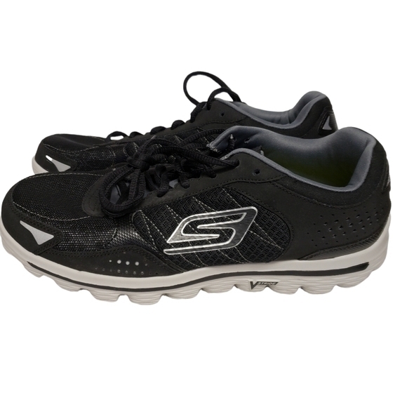 Skechers Mens Size 9 Shoes Sneakers Lace-up Go Mat V Stride Excellent Pre-owned - Picture 13 of 13